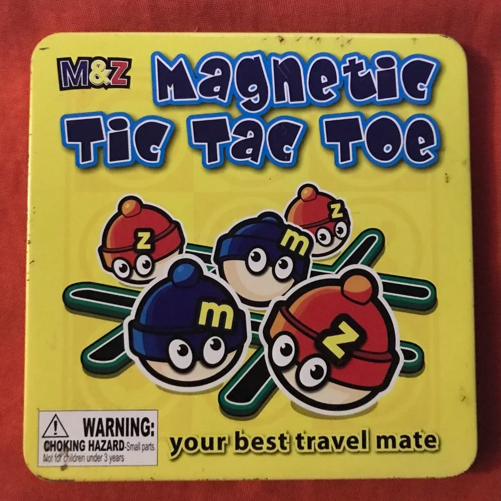 Magnetic Tic Tac M&Z Toy-Goes well during Traveling